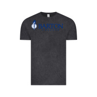 Vintage Black Barton College Vintage Tee - linhVisuals