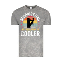 Cloud Rock arborist dad tree climber logger woodworker chainsaw mens t shirt Vintage Tee - linhVisuals