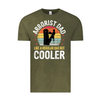 Arborist Dad Tree Climber Logger Woodworker Chainsaw Mens T Shirt Vintage Tee | Teevron