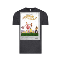 Vintage Black the sound of music Vintage Tee - linhVisuals