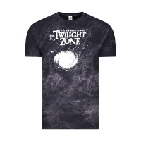 Cloud Black twilight zone vintage faded style design Vintage Tee - linhVisuals