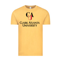 Vintage Mustard Clark Atlanta University Vintage Tee - linhVisuals