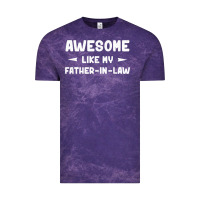 Cloud Purple awesome like my father in law funny fathers day gift men wom t shirt Vintage Tee - linhVisuals