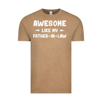 Vintage Coffee awesome like my father in law funny fathers day gift men wom t shirt Vintage Tee - linhVisuals