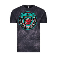 Cloud Black vancouver grizzlie retro Vintage Tee - linhVisuals
