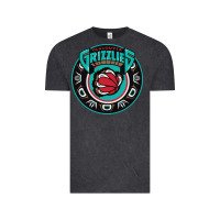 Vintage Black vancouver grizzlie retro Vintage Tee - linhVisuals