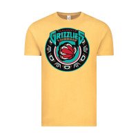 Vintage Mustard vancouver grizzlie retro Vintage Tee - linhVisuals