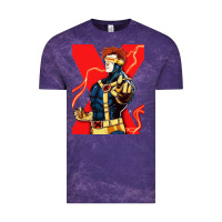 Cloud Purple cyclops 4 Vintage Tee - linhVisuals