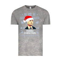 Cloud Rock vladimir putin merry christmas Vintage Tee - linhVisuals