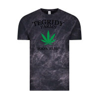 Cloud Black tegridy farms Vintage Tee - linhVisuals