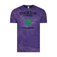 Cloud Purple tegridy farms Vintage Tee - linhVisuals