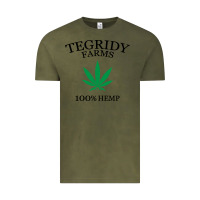 Vintage Olive tegridy farms Vintage Tee - linhVisuals