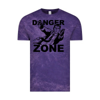 Cloud Purple archer danger zone Vintage Tee - linhVisuals