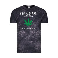 Cloud Black tegridy farms Vintage Tee - linhVisuals