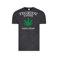 Vintage Black tegridy farms Vintage Tee - linhVisuals