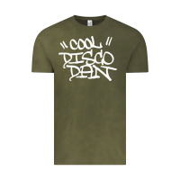 Vintage Olive cool disco dan Vintage Tee - linhVisuals