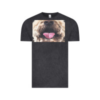 Vintage Black labradoodle t  shirtfunny labradoodle face mask funny dog mouth t  shi Vintage Tee - linhVisuals
