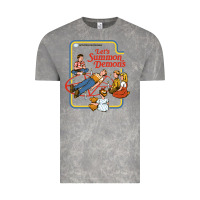 Cloud Rock let's summon demons Vintage Tee - linhVisuals
