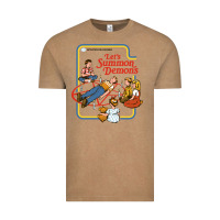 Vintage Coffee let's summon demons Vintage Tee - linhVisuals
