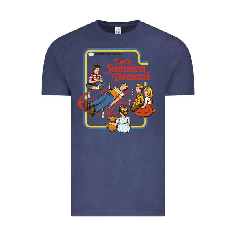 Let's Summon Demons Vintage Tee by linhVisuals | Teevron