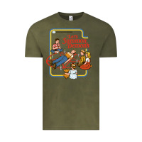 Vintage Olive let's summon demons Vintage Tee - linhVisuals