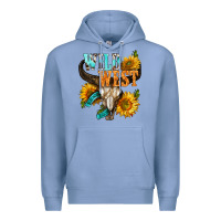 Colony Blue Western Wild West Rodeo Premium Hoodie - BundleAndBundleShop
