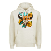Oatmeal Heather Western Wild West Rodeo Premium Hoodie - BundleAndBundleShop