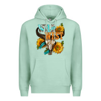 Seafoam Western Wild West Rodeo Premium Hoodie - BundleAndBundleShop