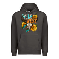 Smoke Western Wild West Rodeo Premium Hoodie - BundleAndBundleShop