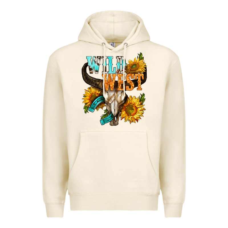Western Wild West Rodeo Premium Hoodie by BundleAndBundleShop | Teevron