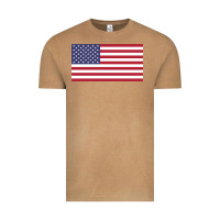 Vintage Camel american flag Vintage Tee - linhVisuals