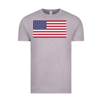 Vintage Zinc american flag Vintage Tee - linhVisuals