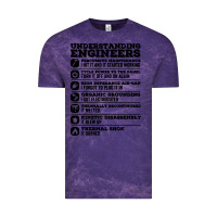 Cloud Purple understanding engineers funny Vintage Tee - linhVisuals