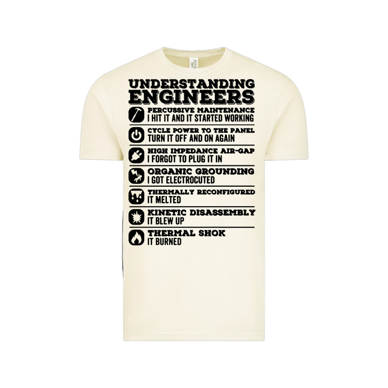 Understanding Engineers Funny Vintage Tee by linhVisuals | Teevron