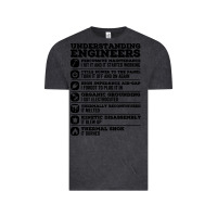 Vintage Black understanding engineers funny Vintage Tee - linhVisuals