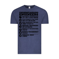 Vintage Denim understanding engineers funny Vintage Tee - linhVisuals