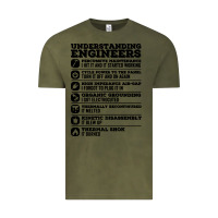 Vintage Olive understanding engineers funny Vintage Tee - linhVisuals