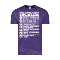 Cloud Purple understanding engineers funny Vintage Tee - linhVisuals