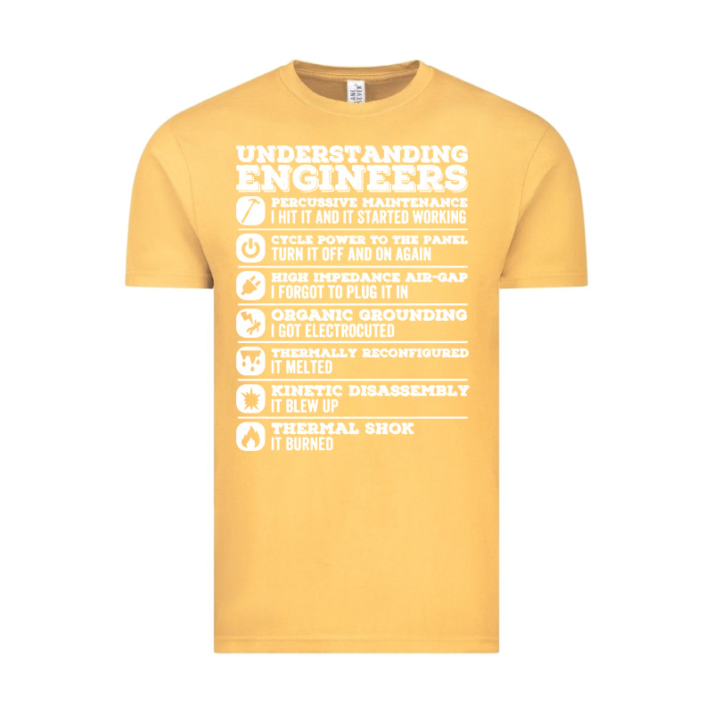 Understanding Engineers Funny Vintage Tee by linhVisuals | Teevron