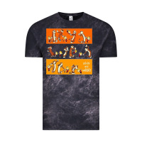 Cloud Black calvin Vintage Tee - linhVisuals