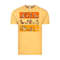 Vintage Mustard calvin Vintage Tee - linhVisuals