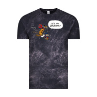 Cloud Black calvin Vintage Tee - linhVisuals