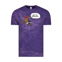 Cloud Purple calvin Vintage Tee - linhVisuals