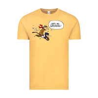Vintage Mustard calvin Vintage Tee - linhVisuals