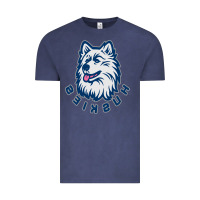 Vintage Denim HUSKIES Vintage Tee - linhVisuals