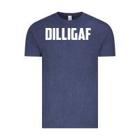 Vintage Denim dilligaf    bowling Vintage Tee - linhVisuals