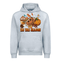 Heather Grey tis the season football Urban Hoodie - BarkalooDesign