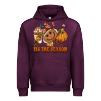 Mauve Wine tis the season football Urban Hoodie - BarkalooDesign
