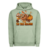 Pigment Oil Green tis the season football Urban Hoodie - BarkalooDesign
