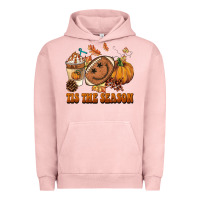 Pigment Salmon tis the season football Urban Hoodie - BarkalooDesign